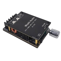 ZK-1002 HIFI 100WX2 TPA3116 Bluetooth 5.0 High Power Digital Amplifier Stereo Board AMP Amplificador Home Theater