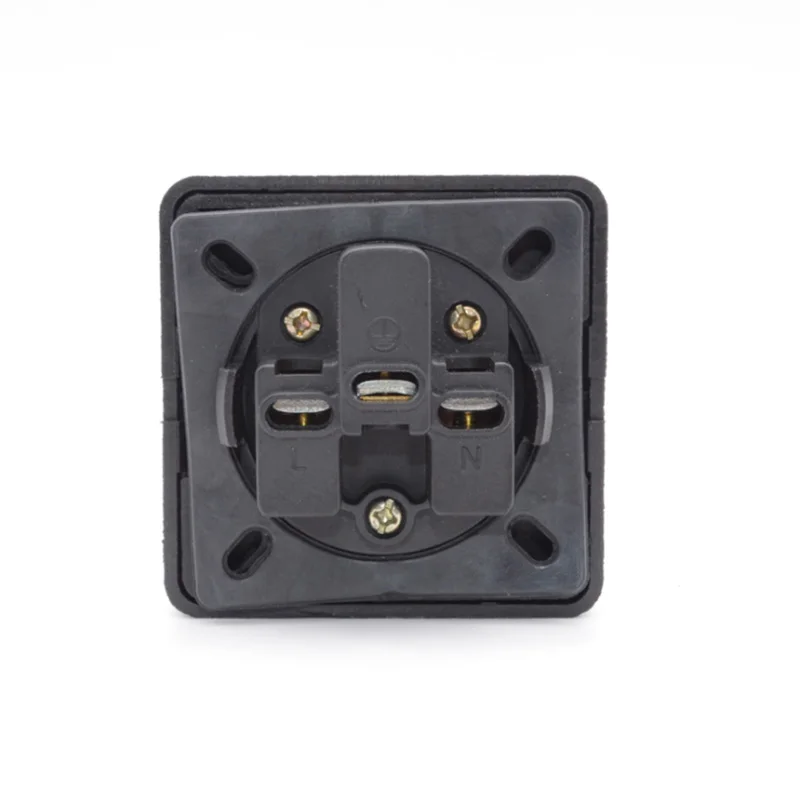 مقبس مقاوم للماء بمعايير بريطاني، نسخة هونج كونج الصناعية المربعة، مياه بريطانية قياسية بثلاثة أقدام مربعة