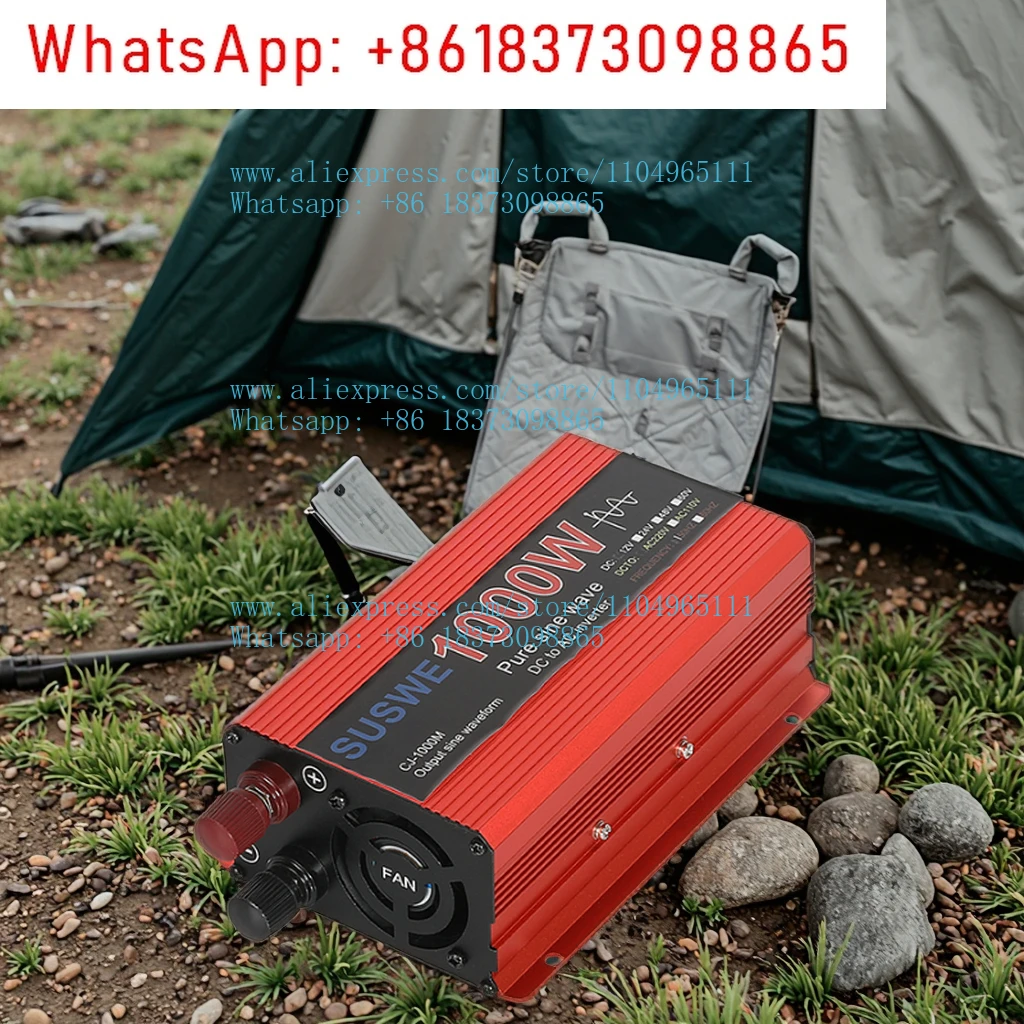 

Мощный инвертор 1000 Вт, однофазный, DC 24/12В в AC 220В, с чистой синусоидой, для преобразования постоянного тока в переменный