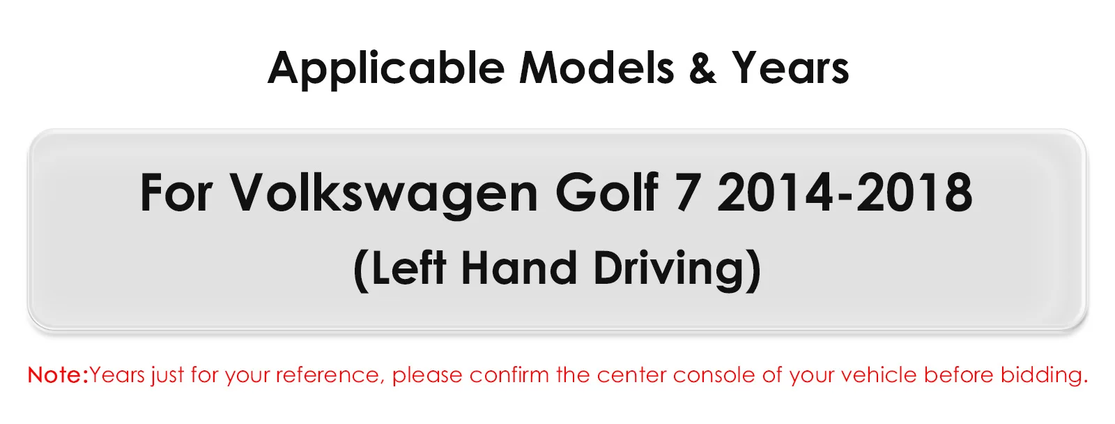 Hizpo Android 13 Wireless Carplay Auto Car Multimedia Player for VW Volkswagen Golf 7 2014-2018 for Tesla Style Screen 9.7" Wifi