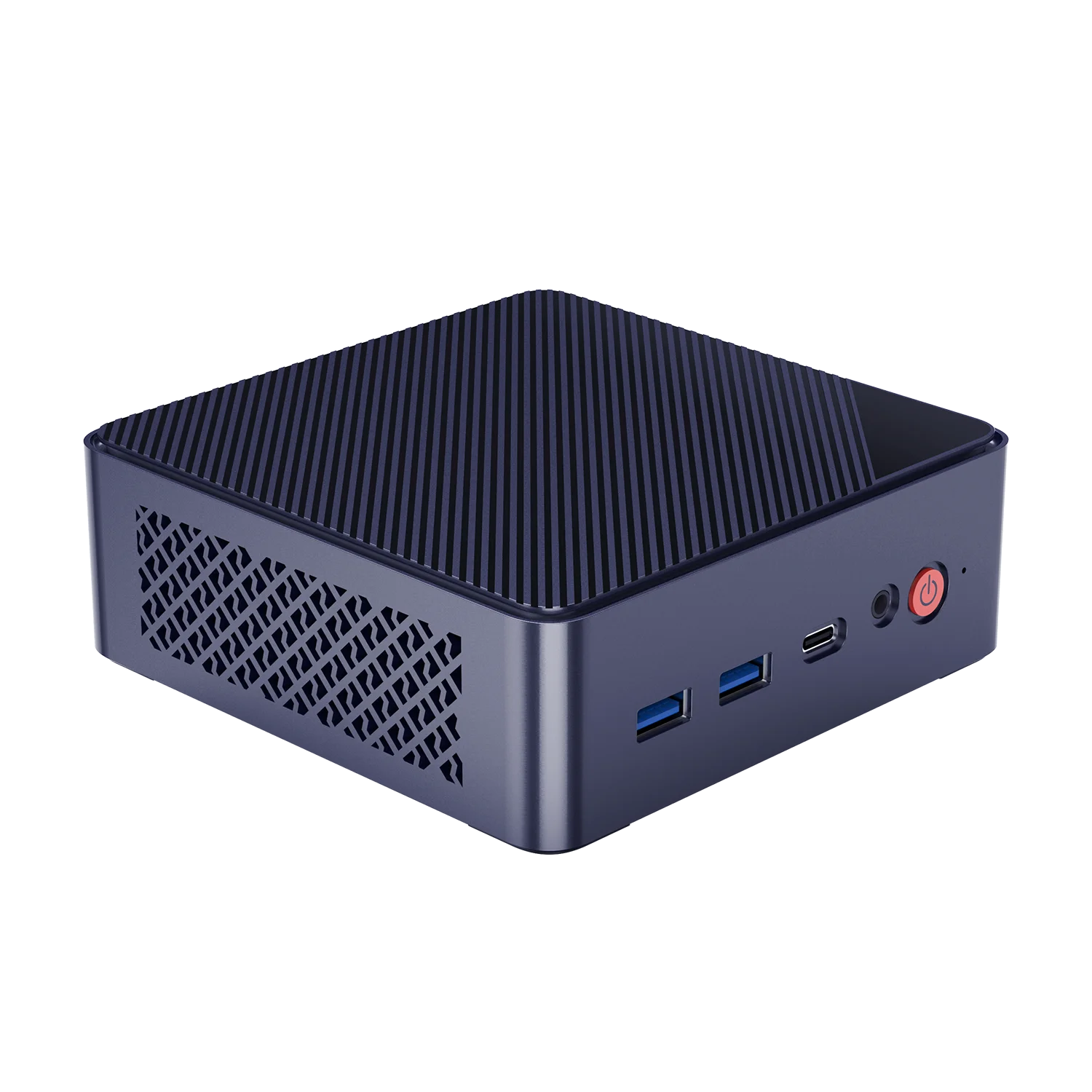 BRENUC Mini PC N6M Intel Alder Lake N100 Win11 Pro 12GB LPDDR5 RAM 256GB SSD WiFi6 BT5.2 Dual 2.5G Lan Support Three Display