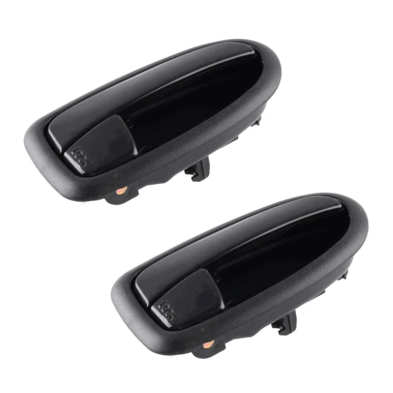 2X Car Black Interior Door Handle Catch For Hyundai Matrix Lavita 2001-2010 82620-17010 Right