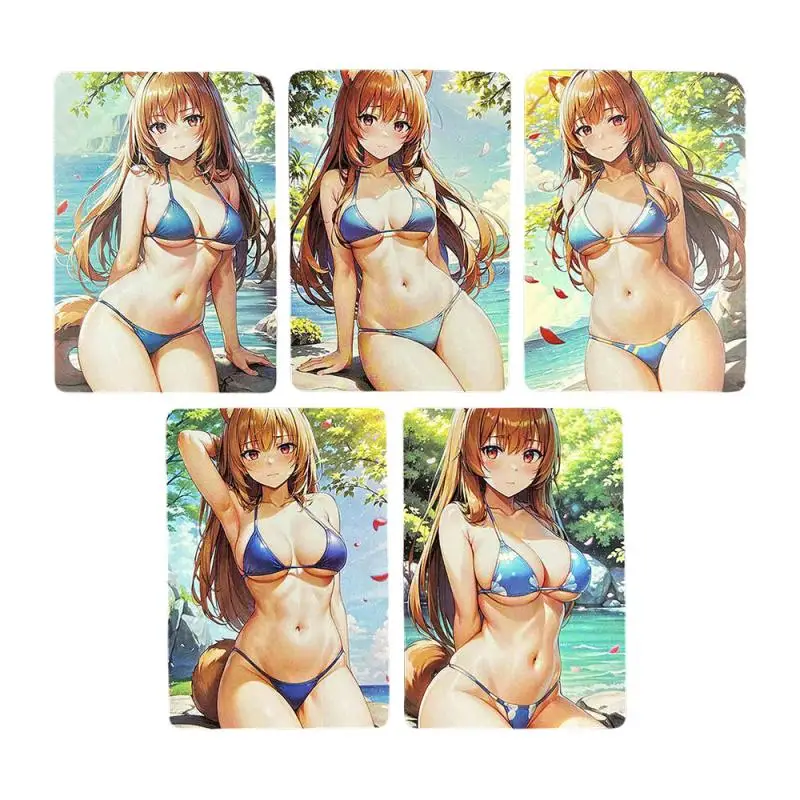 Anime Goddess Story DIY ACG Nami Robin Yamato Rebecca Taiho Ishtar Hyuga Hinata Game Collectible Card Toys for boy Birthday Gift