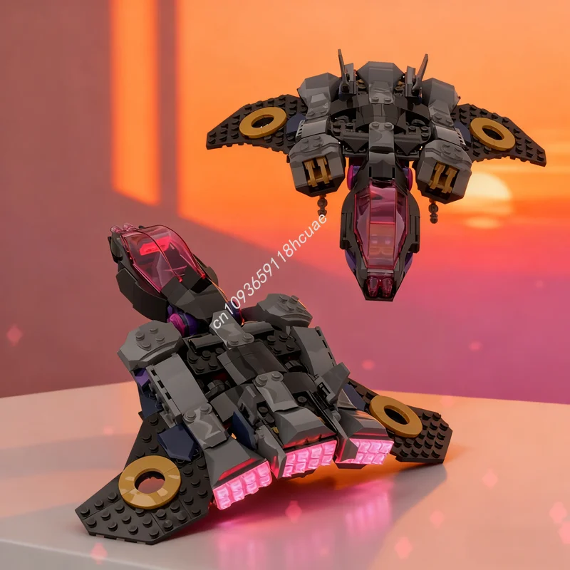 340 stks MOC Ninja De Crystal King Alternatieve Model Bouwstenen Architectuur Kerstcadeaus DIY Creatief Speelgoed Onderwijs Kinderen