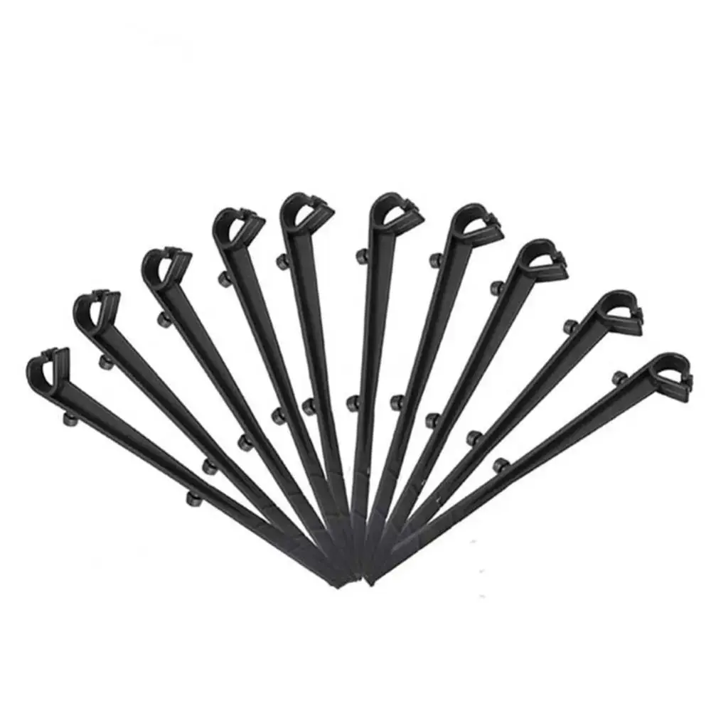20PCS Hook & Stake Design Gutter Clip Weather Resistant Easy Insert Installation Gutter Net Fixing Hook Simple Assembly