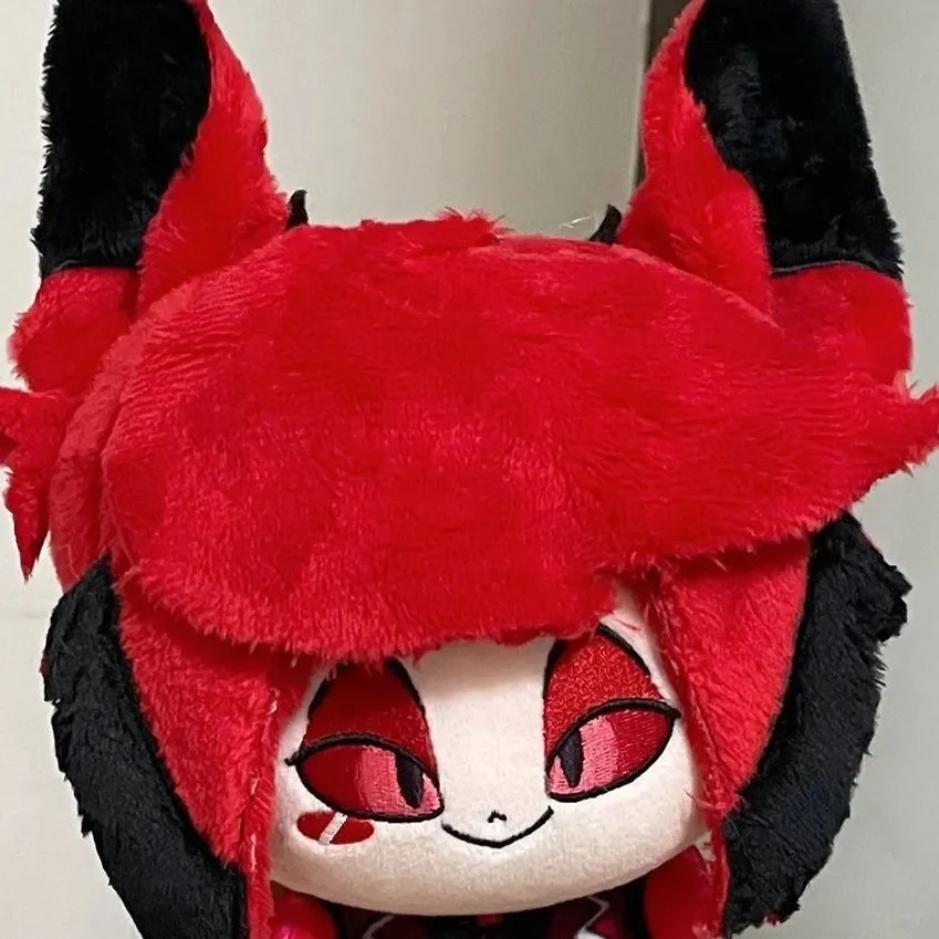 

Stuffed 15cm Anime Game Hazbin Hotel Alastor Cartoon Plush Doll Toy COS Dress-up Children Adults Collectible Cotton Gifts