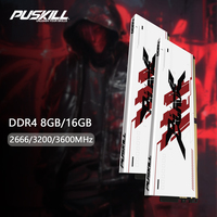 PUSKILL DDR4 Memória RAM Desktop 16GB 8GB 3600MHz 3200MHz 2666MHz Gaming UDIMM Cooling Vest Memory Memoria