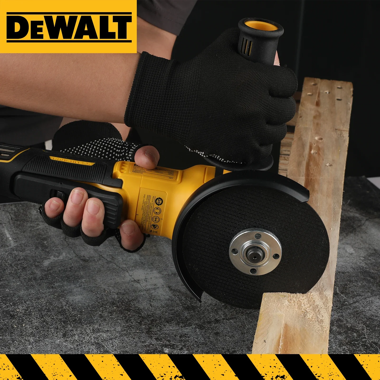 ماكينة القطع اللاسلكية DEWALT DCG416 20 فولت. تقدم المرونة للمحترفين DIYers، تناسب مهام الطحن والقطع المختلفة