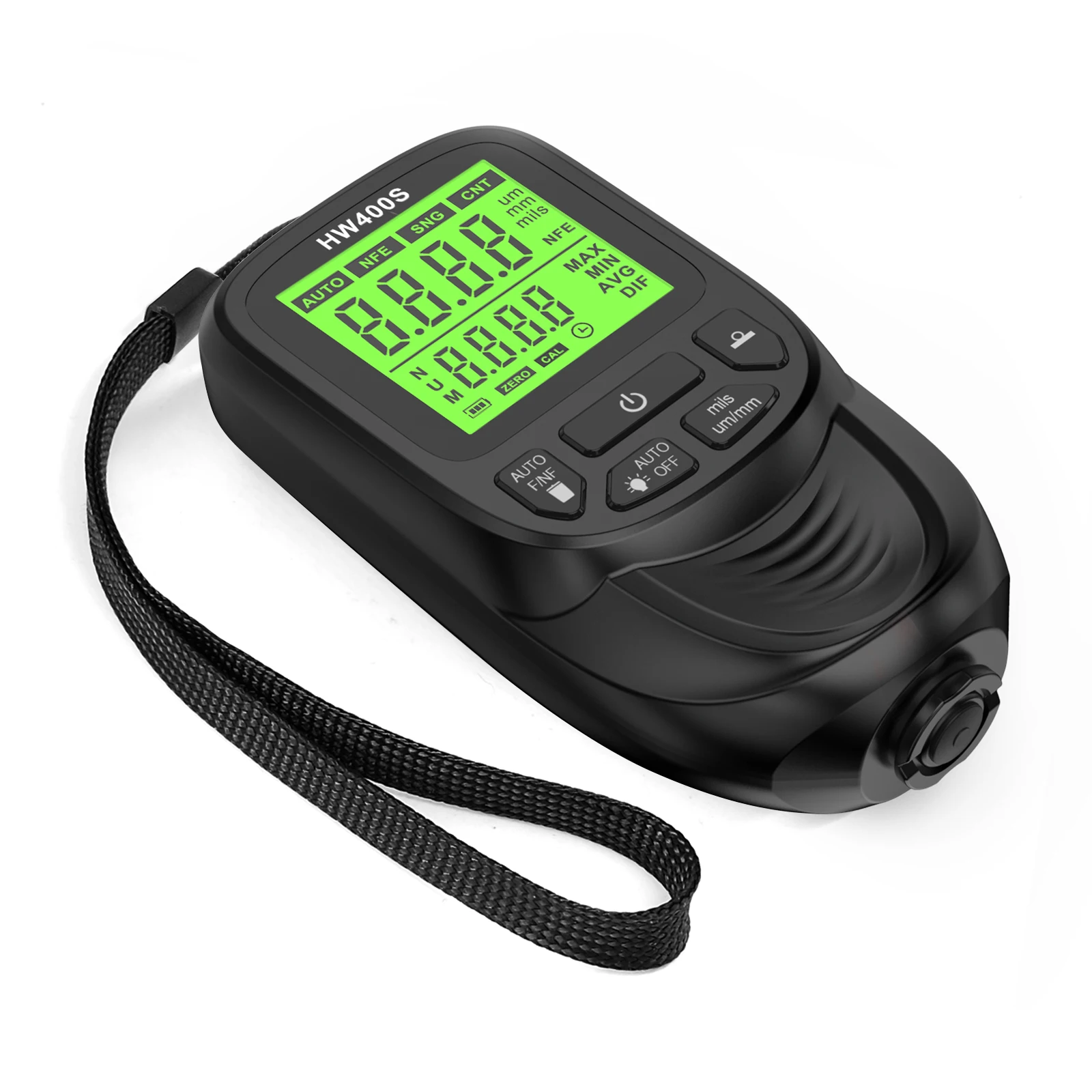 

Толщиномер покрытия HW400S для автомобильного лакокрасочного покрытия, толщиномер для автомобильной краски, гальваника, металлического покрытия