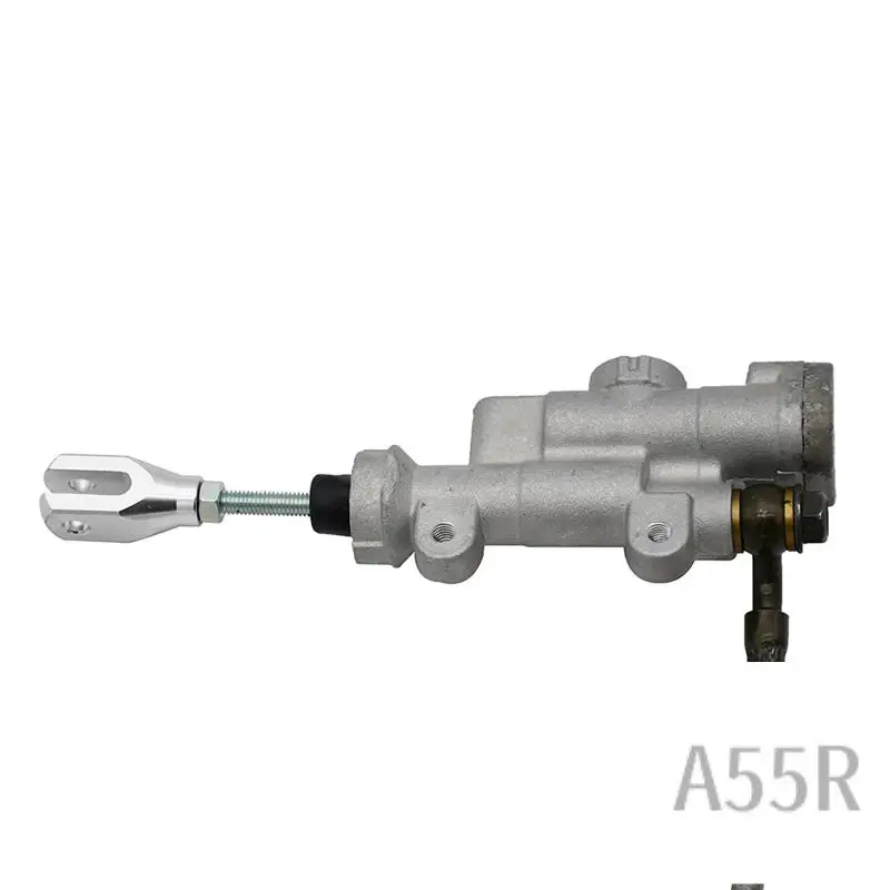 

5R-Motorcycle Rear Brake Caliper Master Cylinder Pump W/Oil Hose For Honda CR125R CR250R CRF250R CRF450R 2002-2019