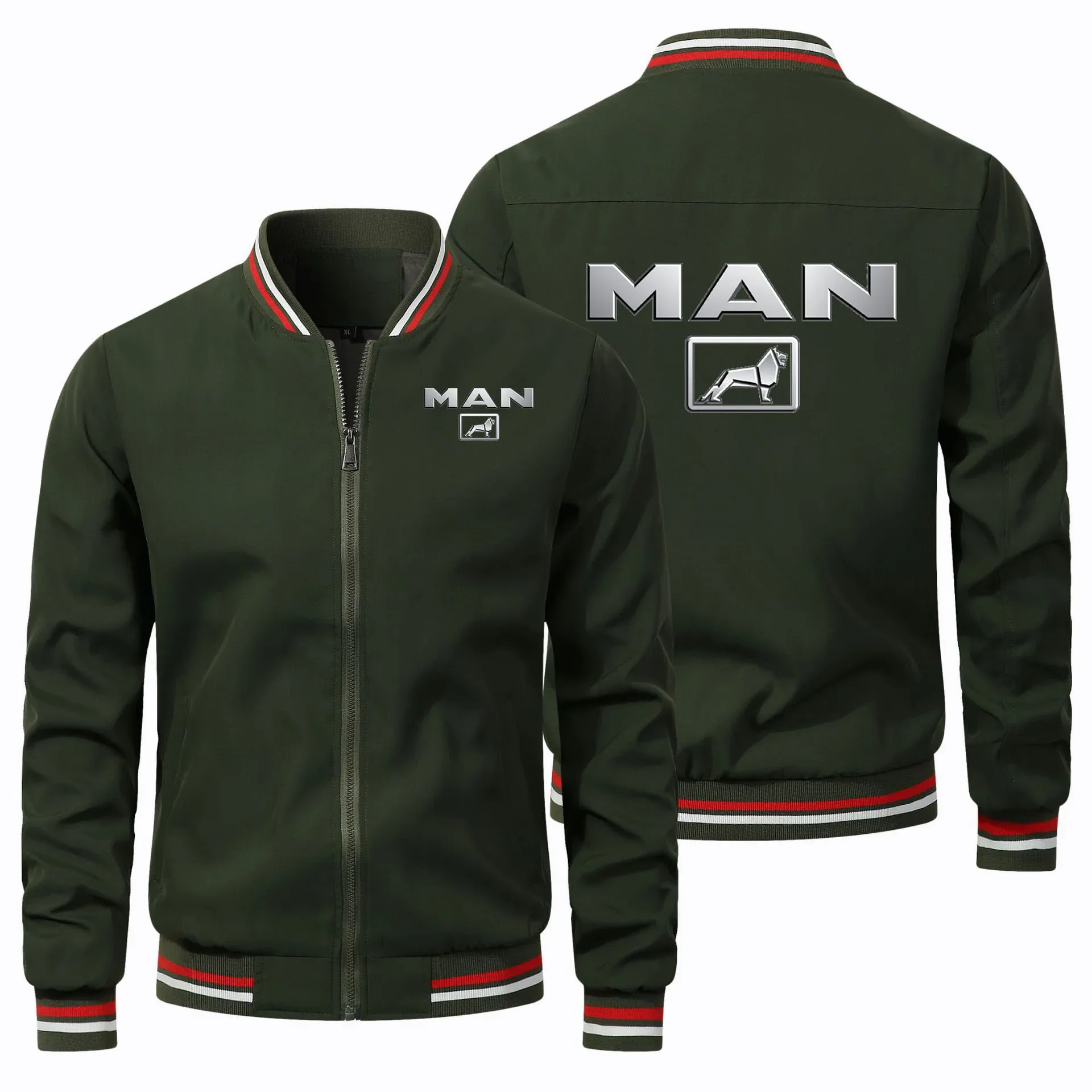 Truck MAN Fashion Men's Baseball Jacket Loose comfortable street jacket Spring autumn high quality y2k Men's Bomber Jacket