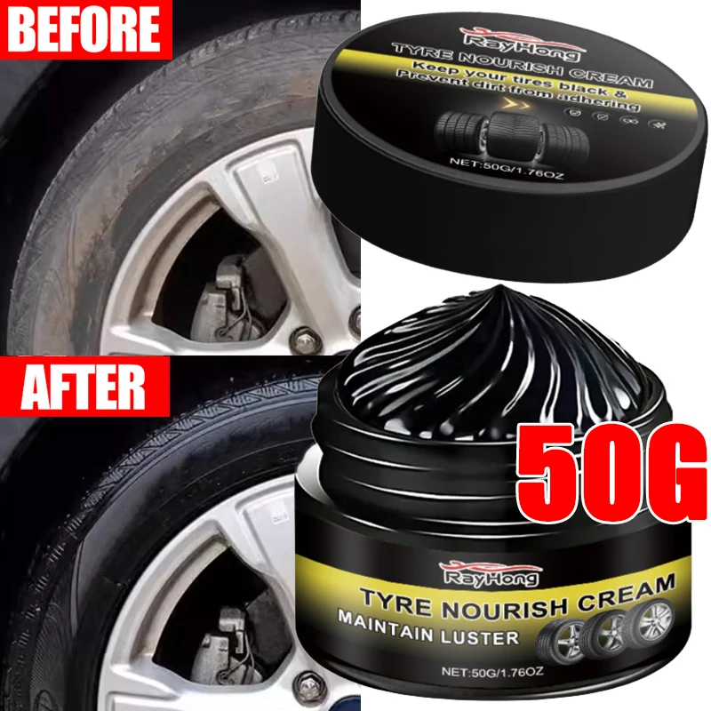 Car Tire Retread Paste Tire Cleaning, Rust Removal Polishing Brightening Waterproof and Anti-fouling Wheel Retread Paste