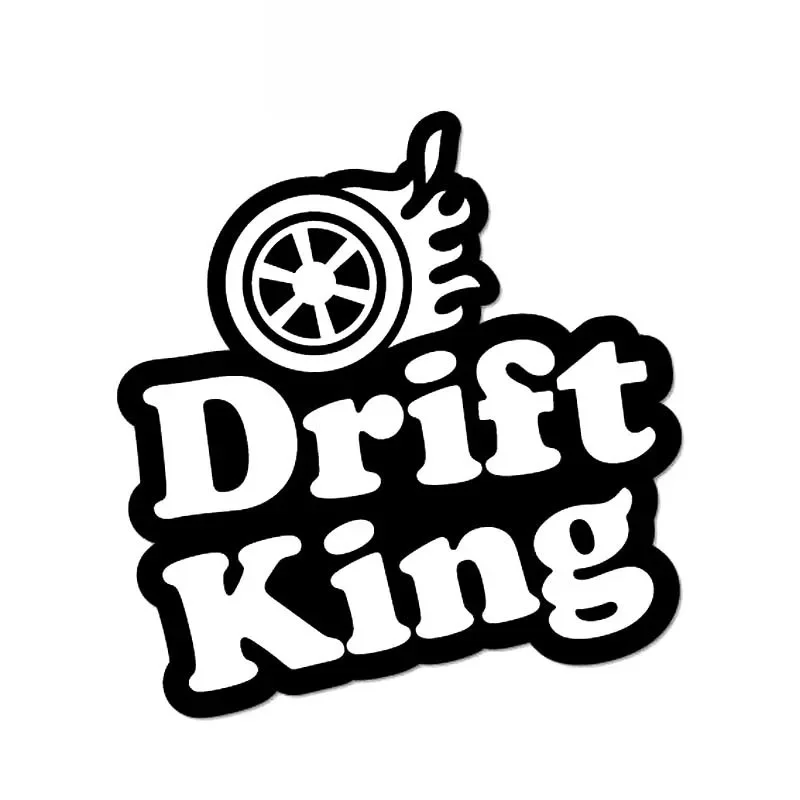 

Car Sticker Drift Turbo Fast Car Decoration Sticker Personality Pvc Decal Is Suitable for Various Models Black/white, 10cm*10cm