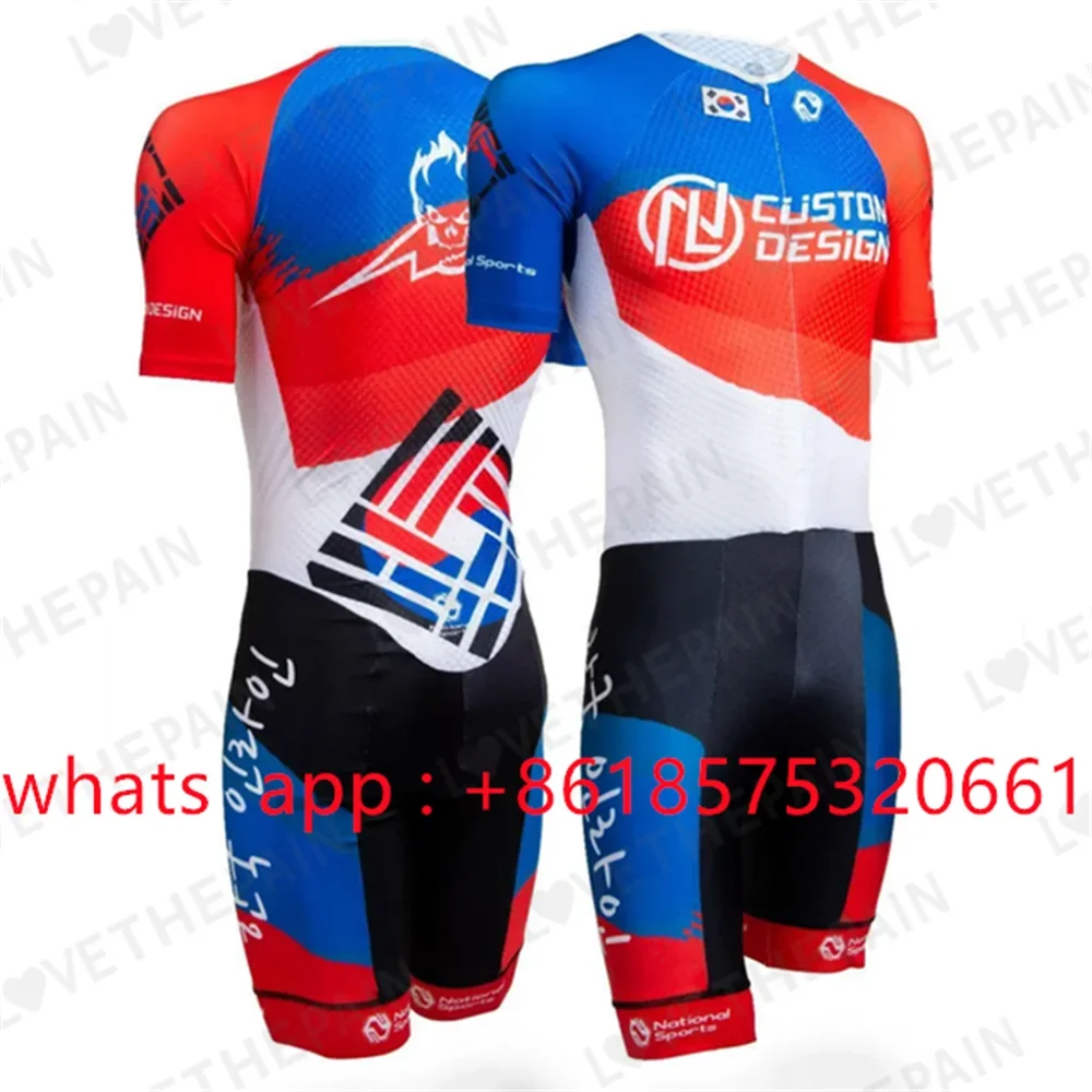 NL Running Suit Vrouwen Speed Inline Rolschaats Jumpsuit Snel Schaatsen Fietsen Rolschaatsen Pak Fiets Schaatspak Kleding 2024