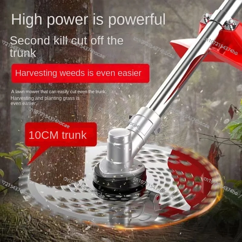 Backpack Gasoline lawn Mower High Power Engine Lawn Mower/Four-Stroke Backpack and Mower Lawns Eradicator