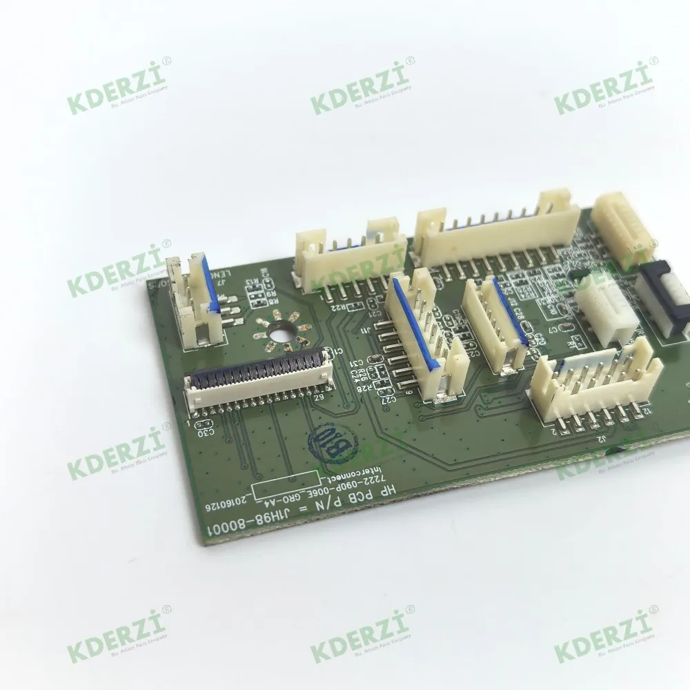 1X ADF เชื่อมต่อ PCB สำหรับ HP M631 M632 M681 M682 E67550 E67560 E67650 E67660 เครื่องพิมพ์ J1H98-80001