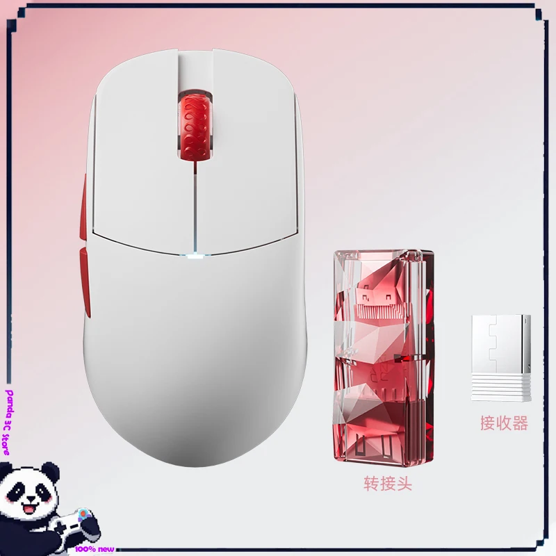 Lamzu Gaming Mouse Dual-Mode Lightweight Valorant Atlantis Mini 3950 750ips 50g Supports 8k Champion Csgo Esports Accessories