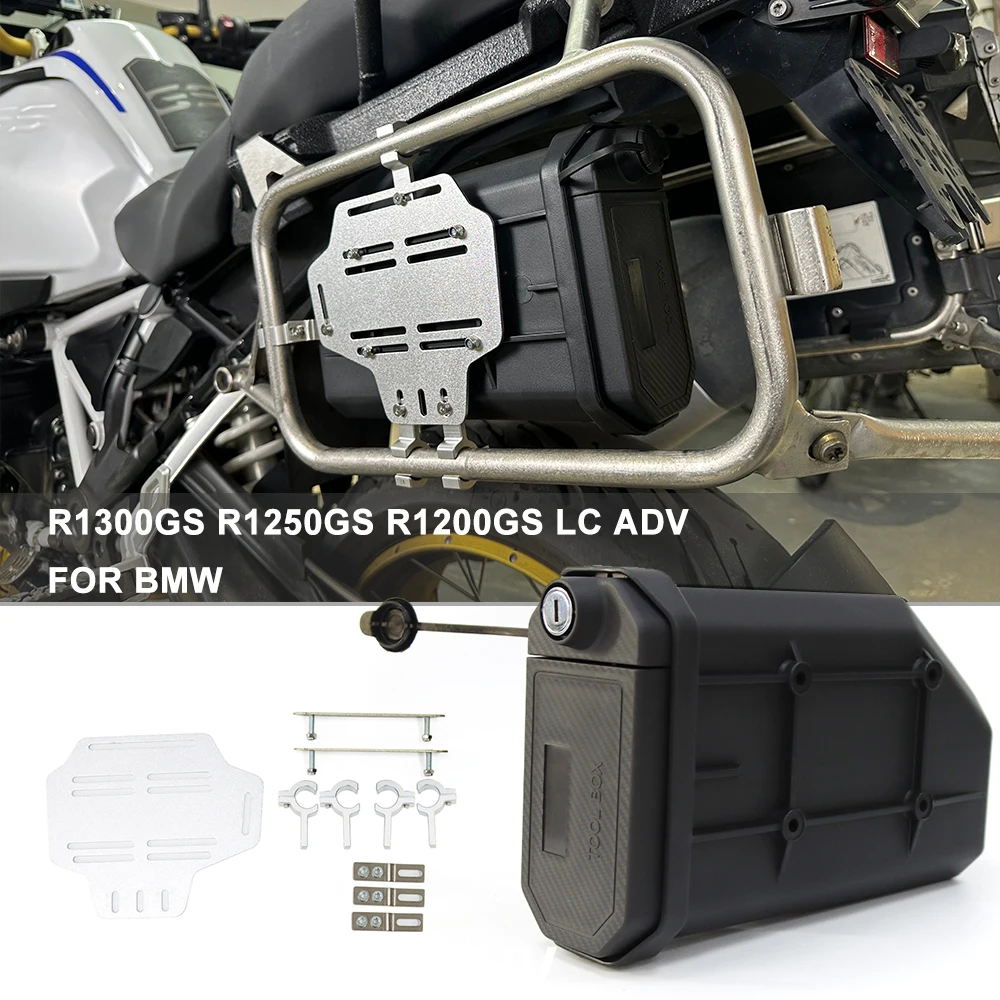 

For BMW R1300GS R1250GS R1200GS GS LC ADV Adventure GS1300 R 1250 GS 2004-2024 Motorcycle Plastic Decorative 3.8 Liters Tool Box