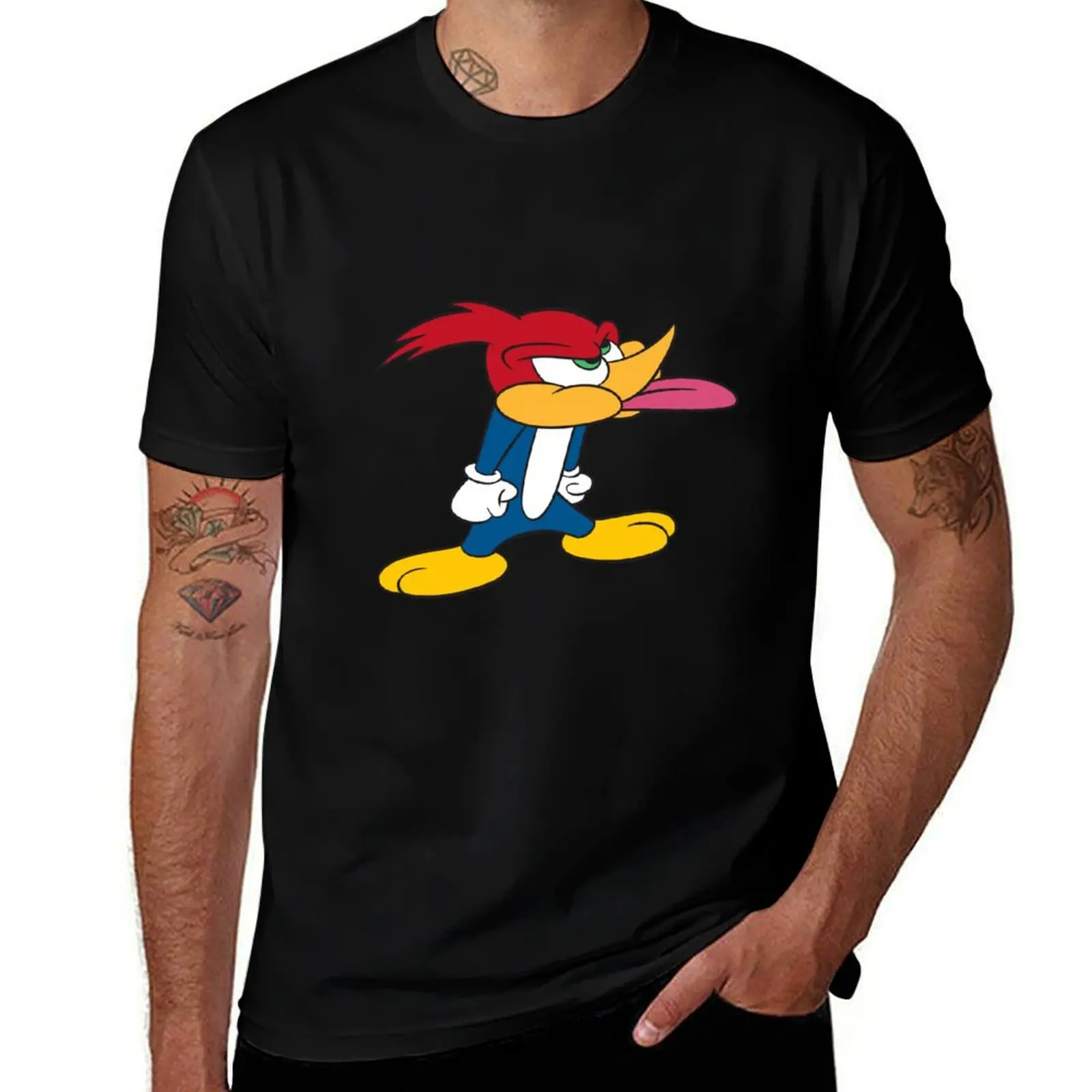 

Woody Woodpecker T-Shirt Anti-Perspiration Workout Top