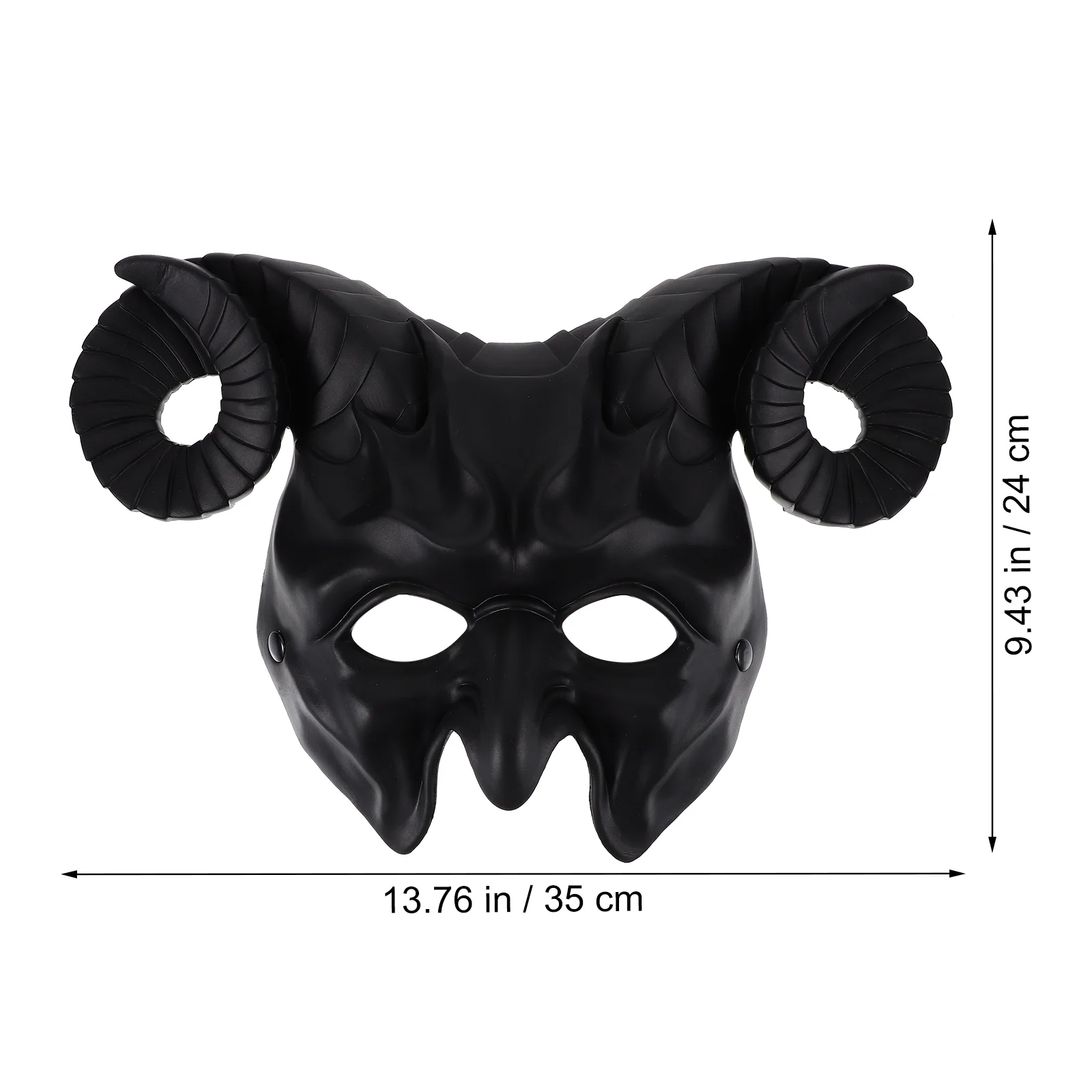 Halloween Hoorn Masker Festival Cosplay Ornament voor Feest Eng Kostuum Decor Nieuwigheid Kostuums Volwassenen