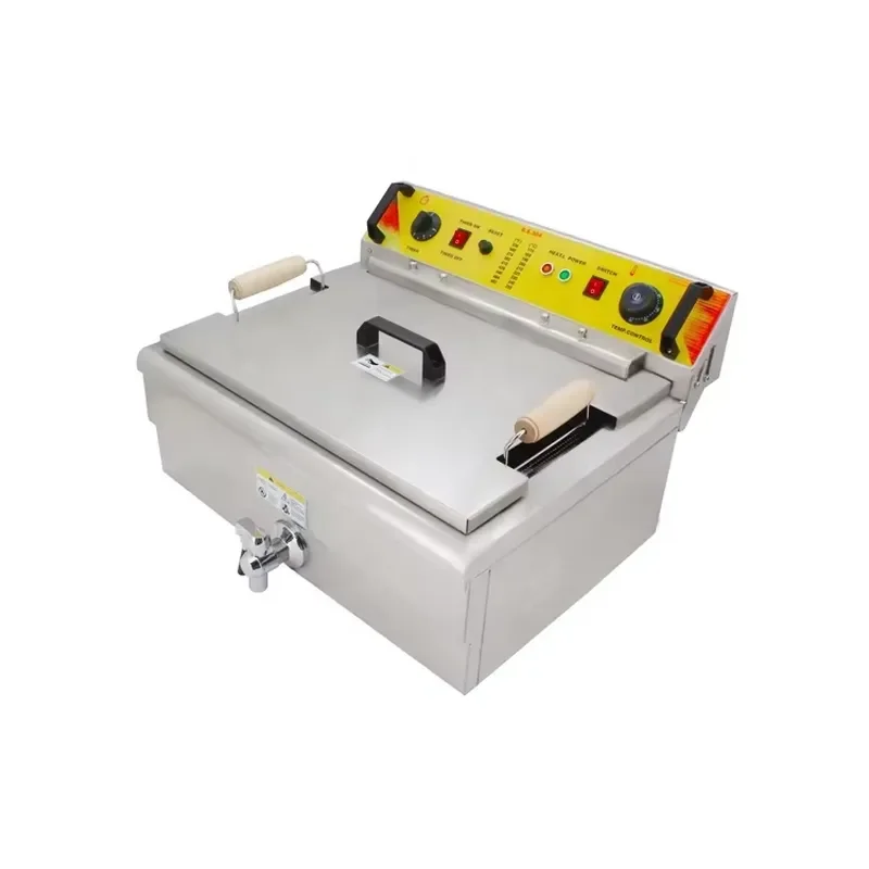 for Deep Fryer 6L Commercial Home Oil Cooker Stainless Steel Plantain Cs French Fries Kitchen Appliance Large