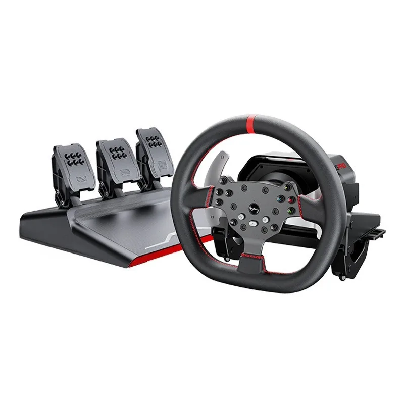 Game steering wheel force feedback racing emulator PS4 computer steam