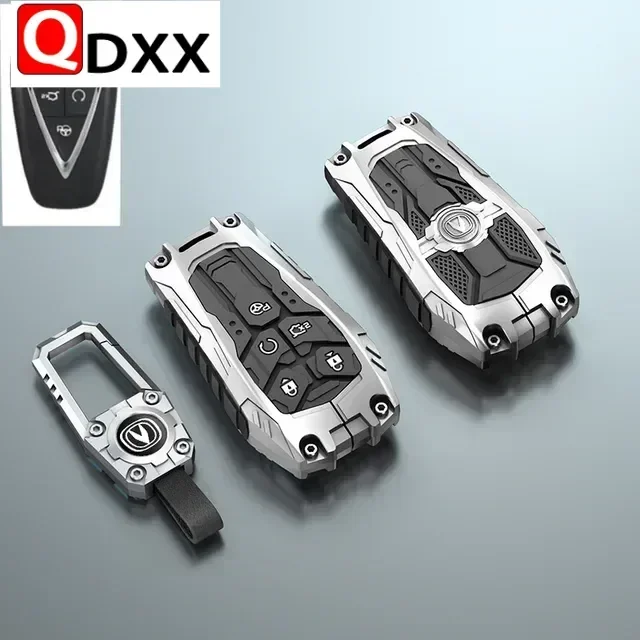 Car Accessories Zinc Alloy Car Key Case Cover Shell For Changan UNIT UNIK CS35PLUS CS55 PLUS CS75 PLUS Oshan X7 X5
