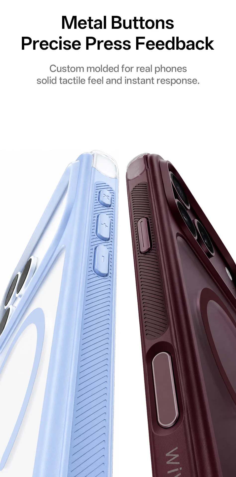 WiWU Airbag Handyhülle für iPhone 18 Pro Max 18 Pro Sturzsichere Schutzhülle für iPhone 17 Pro Max 17 Pro – Detail 7