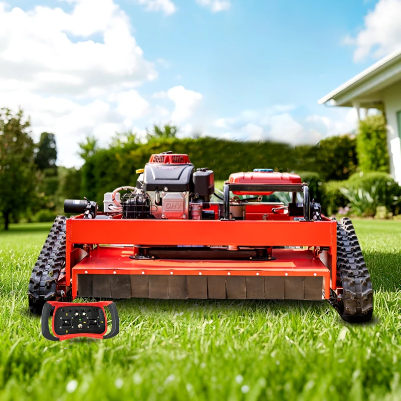 Factory Hot Selling Four Stroke Gardening Tools Tracked Weeding Machines Efficient and Durable Agricultural Lawn Mowers