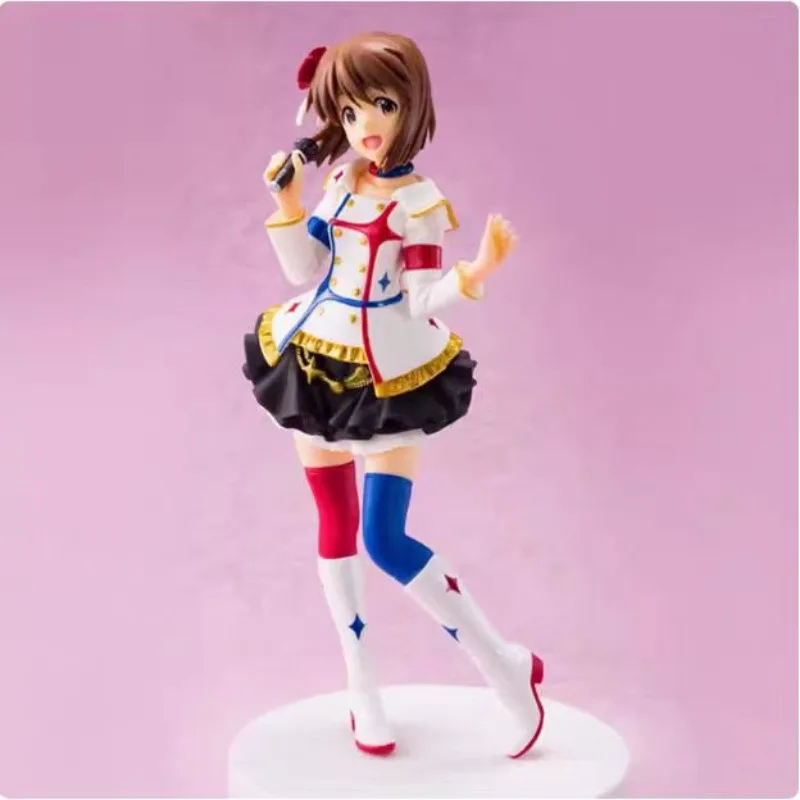 Oryginalne figurki akcji The Idolmster Hagiwara Yukiho od Bandai Banpresto, dostępne od ręki, model anime, zabawki, ozdoba na biurko, kolekcjonerskie prezenty.