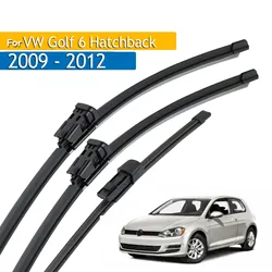Erick's Wiper Front & Rear Wiper Blades Set For VW Golf 6 Hatchback 2009 - 2012 Windshield Windscreen Window Brushes 24