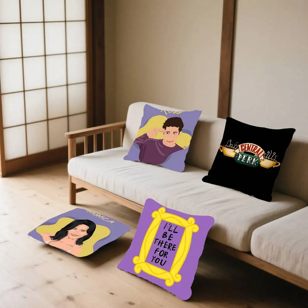 Classic TV Shows F-Friends Pillow Case Cushion Cover Polyester Pillowcase Decorative Sofa Cushion Pillowcase Home Decor