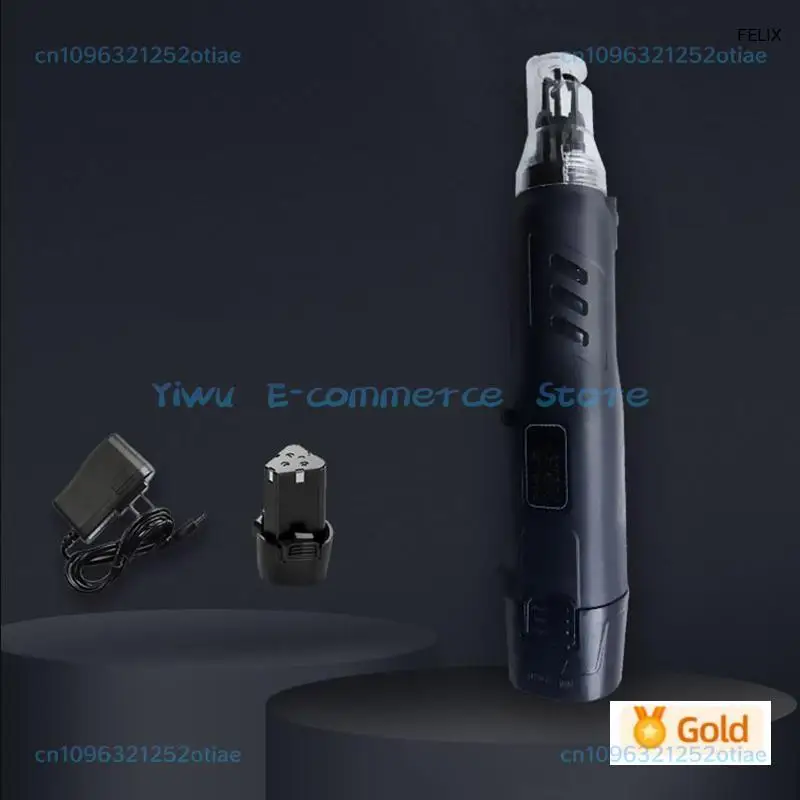 

Newest Version 12V Cordless Electric Enameled Wire Stripper Enameled Stripping Enameled Copper Wire with Battery and Charger