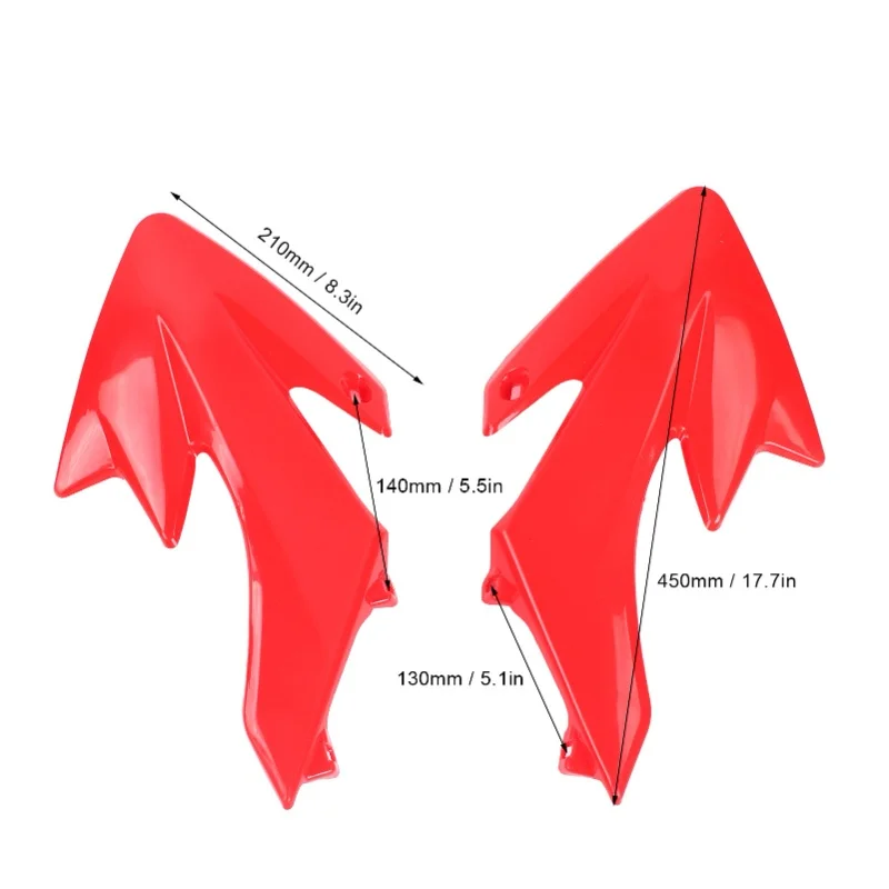 البلاستيك الطين درابزين دراجة نارية مقعد مجموعة ملحق صالح لهوندا CRF50 4-السكتة الدماغية دراجة الطرق غير الممهدة #4