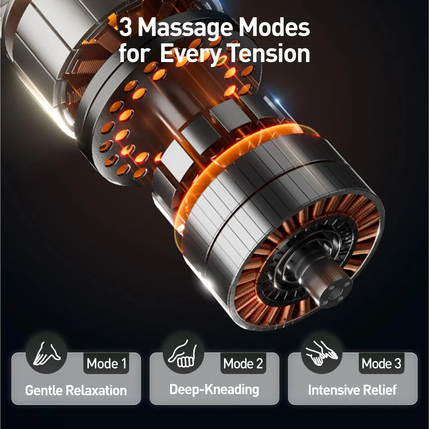 مدلك كتف ذكي للرقبة، مع حرارة، عجن الأنسجة العميقة ثلاثية الأبعاد، يستخدم على أجزاء متعددة من الكتفين والرقبة والساقين والذراعين والخصر