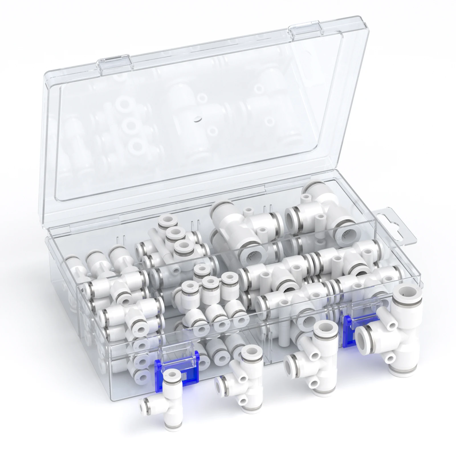 

Высококачественный черный пневматический быстроразъемный соединитель в штучной упаковке, полиэтиленовая соединительная труба для размеров 4/6/8/10/12 мм