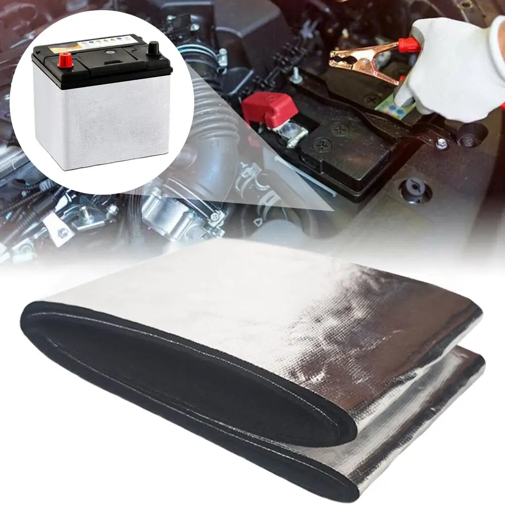 Pre-oxygen Fiber Fireproof Cotton Flame Retardant Felt Car Battery Heat Insulation Mat Insulation Sleeve