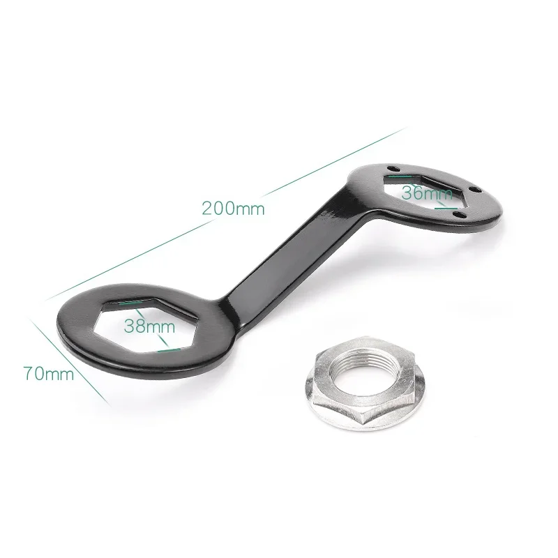 Chiave per frizione per lavatrice 38/36mm Chiave per lavatrice automatica con dado Chiave per riparazione pulizia domestica Utensili manuali per