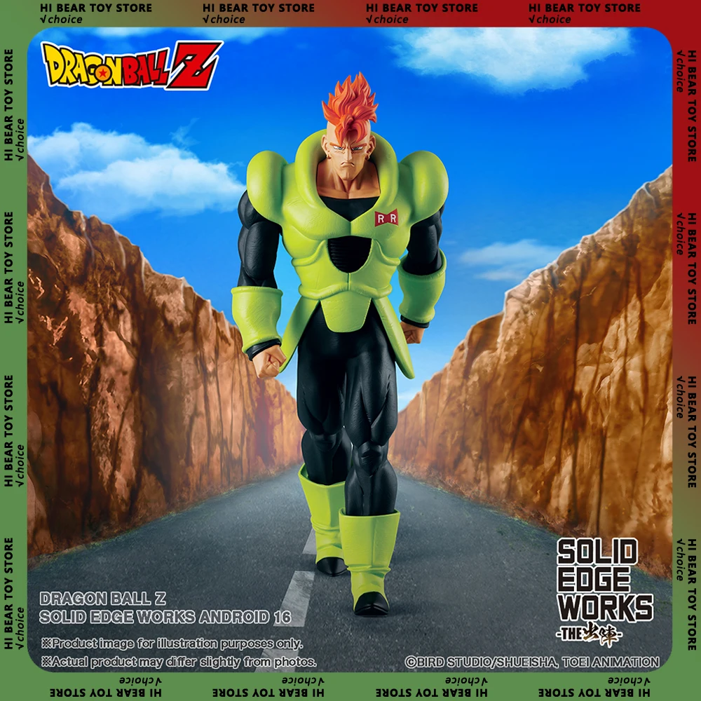 

Original Banpresto Dragon Ball Z Figure Android 16 Action Figures Gk Statue Pvc Model Doll Collect Desk Decor Toys Birthday Gift