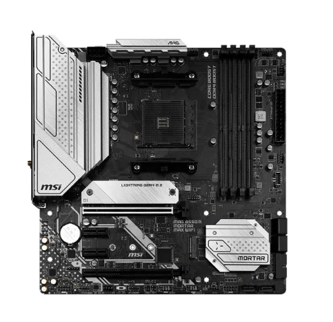 Nuevo m.si MAG B550M MORTAR WIFI con Socket AM4 128GB Micro ATX placa base para PC