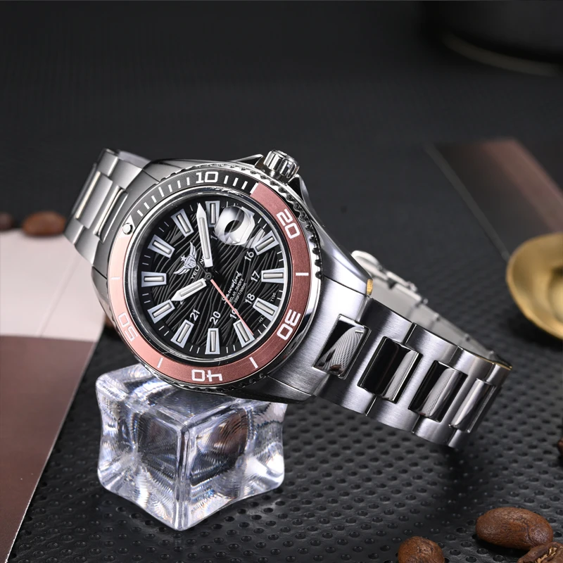 Yelang Women Solar Watch 36mm Sport Eco-drive Solar Ladies Quartz Wristwatch Luminous Tube 10ATM Waterproof Sapphire Date