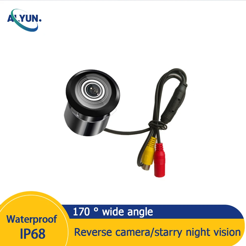 

18.5MM HD Car Rear View Camera Night Version IP68 Waterproof Wide Angle Backup Camera Parking Reversing Assistance