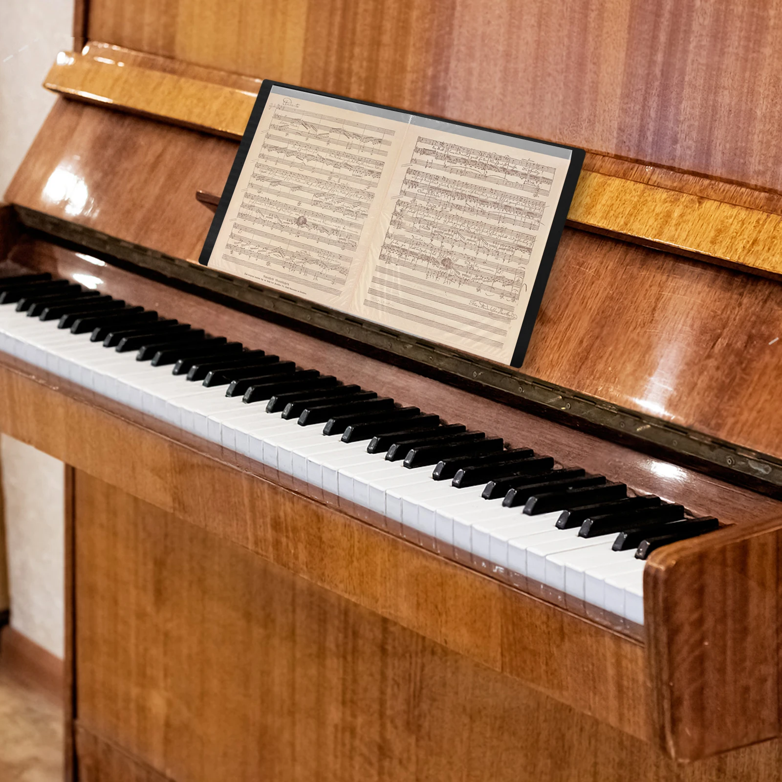 

A3 Music Flip Folder Choir Flip Choir Folder Book for Piano Books Plastic B Music Score ganizer Portable Storage ganizer