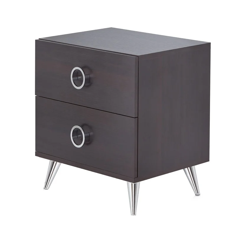 

Espresso 2-Drawer Rectangular Accent Table