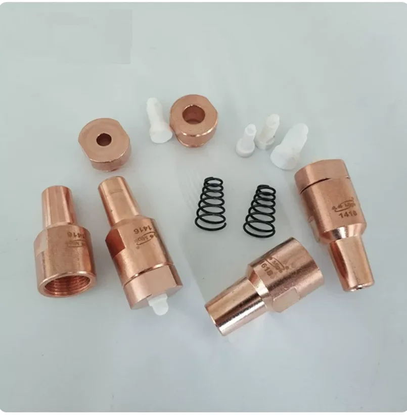 Ceramic Positioning Core M6‑M12 Chromium Zirconium Copper Electrode Cap Spot Welding Machine Accessories 1pc