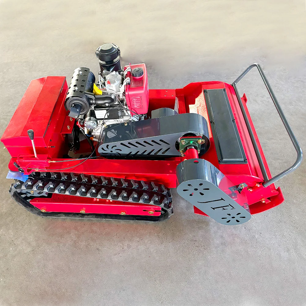 

Remote Control L Lawn Mower 12hp Large Power Grass Cutting Machine Agriculture Robot Brush Cutter 800mm