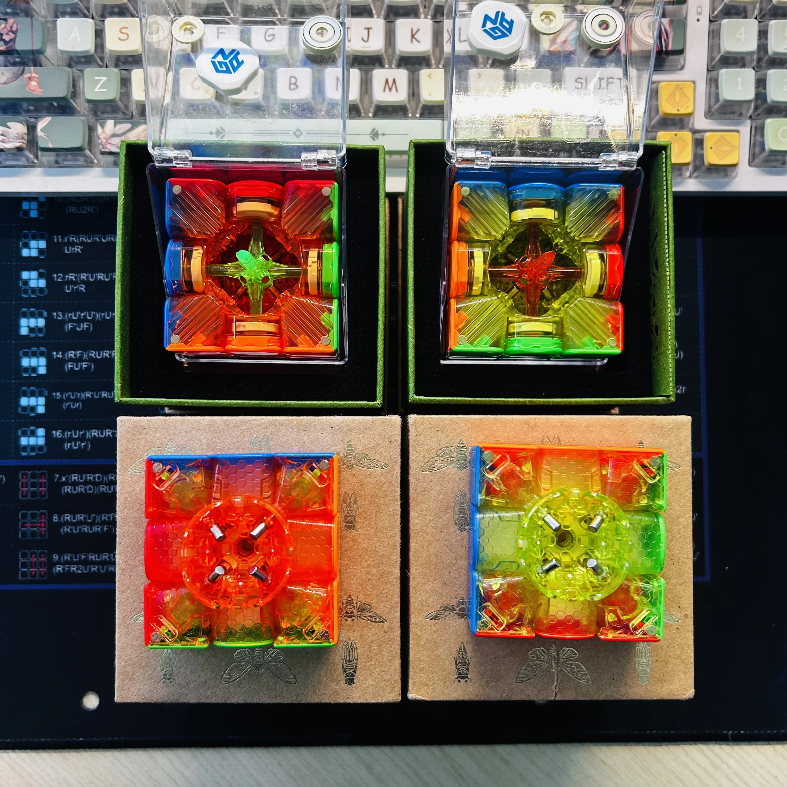Limited Edition Gan12 Maglve 3x3 Cube Collection Gan 3x3x3 Magic Cube Speedcube Professional Magic Cubo Puzzle Toys