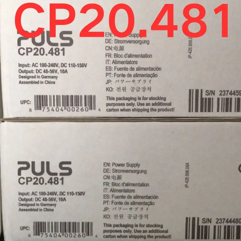 brand-new, Power supply ,CP20.481  Prices can be discounted