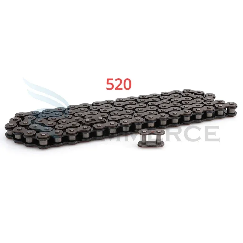 

520 Motorcycle Drive Chain 96L/108L/116L/120L for ATV Dirt Bike Quad Buggy,Heavy Duty O-Ring Chain with Motocross Accessories