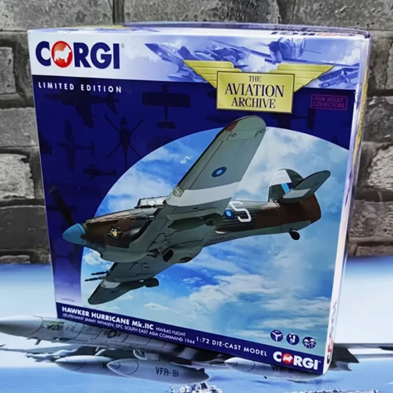 Diecast 1/72 Scale AA39704 Fighter Model CG Model British Air Force Static Alloy Finished Collection Decorative Toy